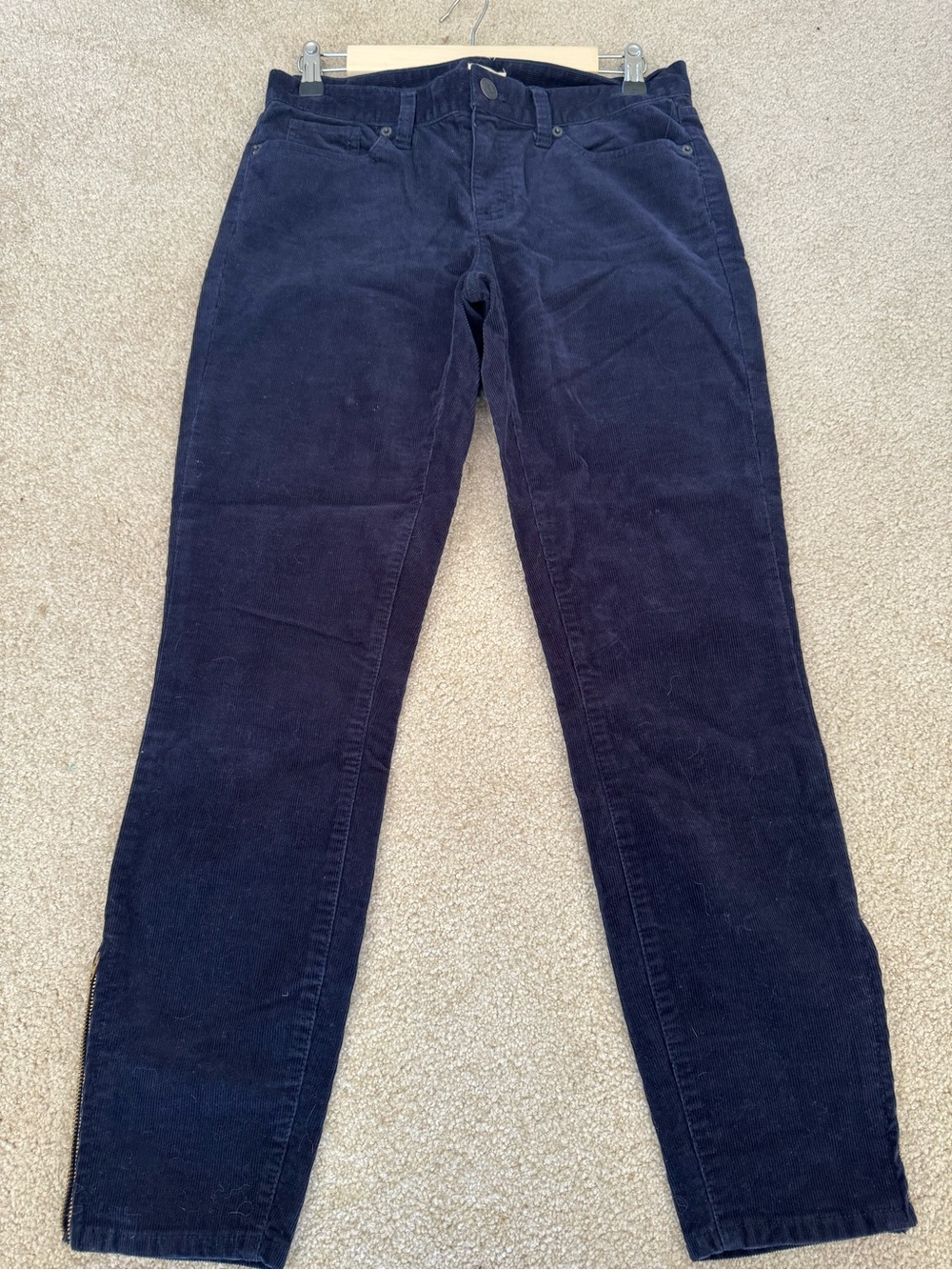 J. Crew Navy Corduroy Pants